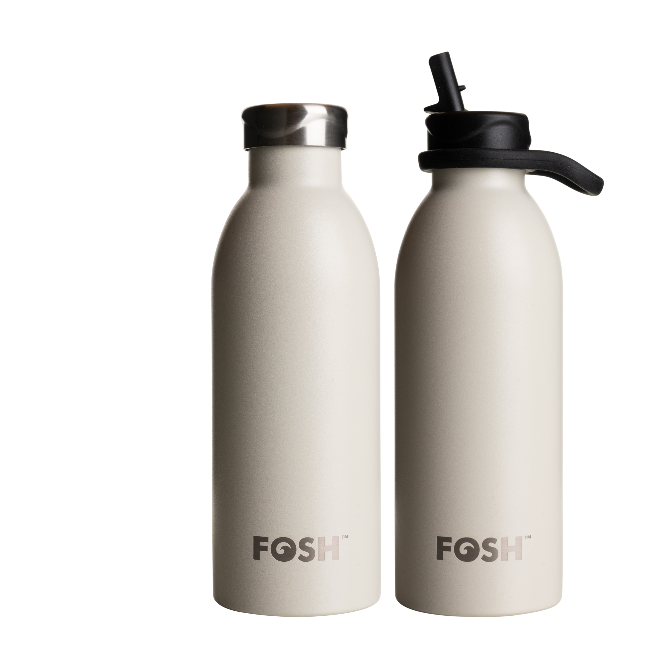 Typo – Wasserflasche Mit Yin- Und Yang-Design In Weiß, 1 L